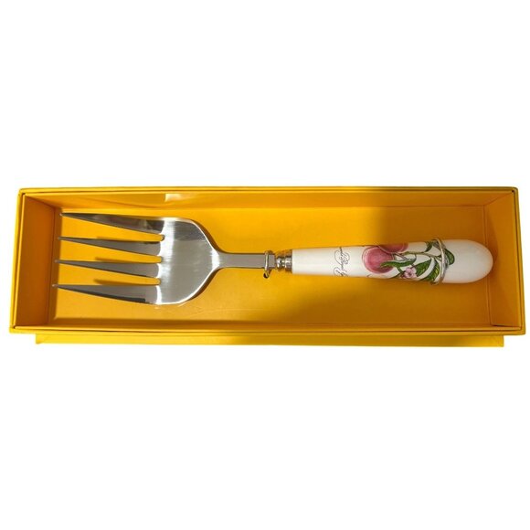 Portmeirion Pomona Salad Servers & Meat Fork Set In Gift Boxes NEW - Picture 4 of 12